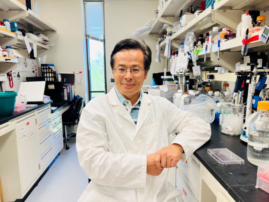 Shaodong Guo, Ph.D., Texas A&M AgriLife Research professor and Presidential Impact Fellow in Texas A&M’s Department of Nutrition, led the team studying the mechanism of glucagon action and its connection to Type 2 diabetes. (Texas A&M AgriLife photo)